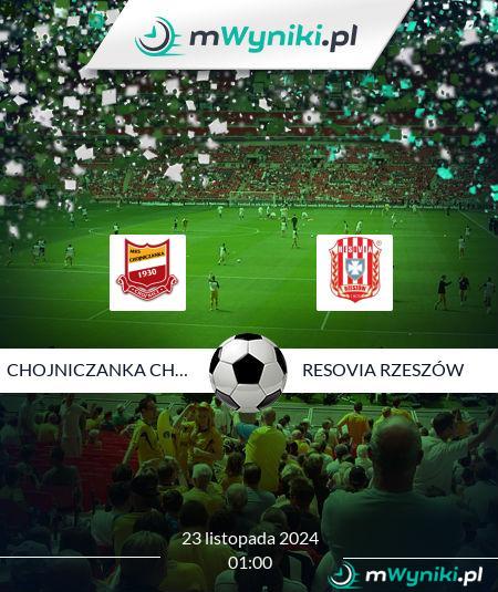 Chojniczanka Chojnice - Resovia Rzeszów