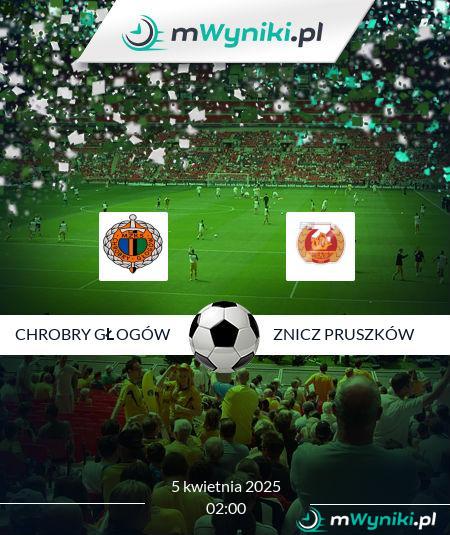 Chrobry Głogów - Znicz Pruszków