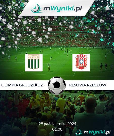 Olimpia Grudziądz - Resovia Rzeszów