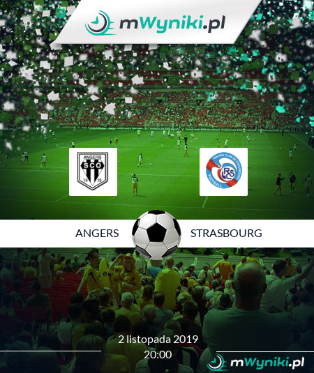 Angers - Strasbourg wynik 2 listopada 2019 Ligue 1