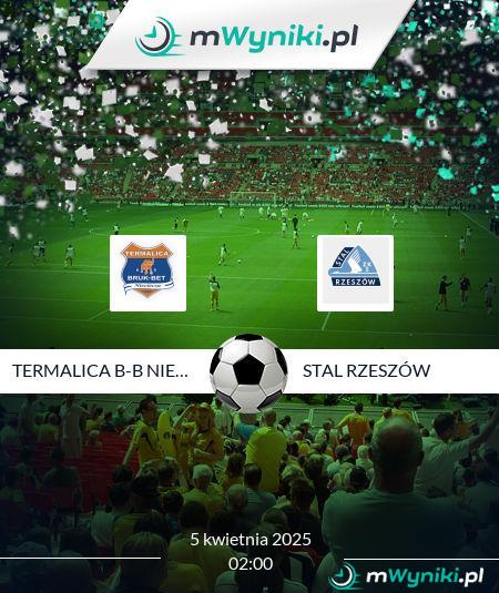 Termalica B-B Nieciecza - Stal Rzeszów