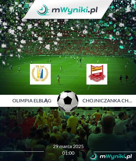 Olimpia Elbląg - Chojniczanka Chojnice