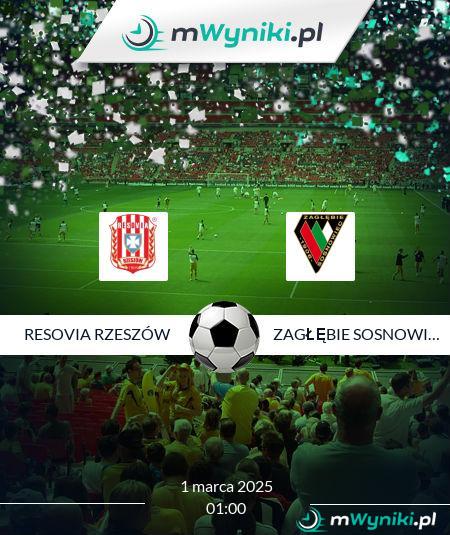 Resovia Rzeszów - Zagłębie Sosnowiec