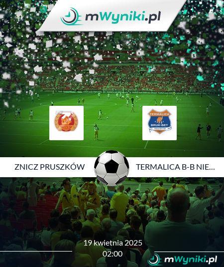 Znicz Pruszków - Termalica B-B Nieciecza