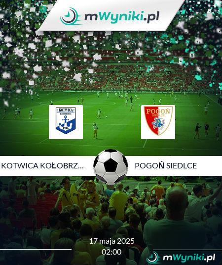 Kotwica Kołobrzeg - Pogoń Siedlce