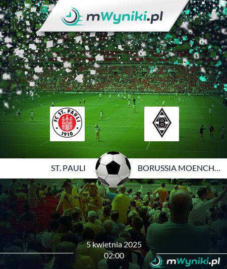 St. Pauli - Borussia Moenchengladbach