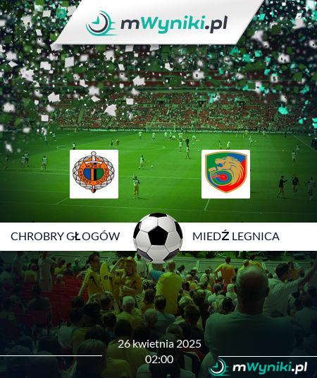 Chrobry Głogów - Miedź Legnica