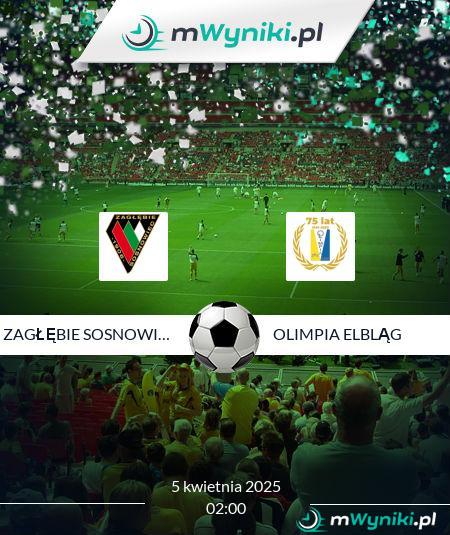 Zagłębie Sosnowiec - Olimpia Elbląg