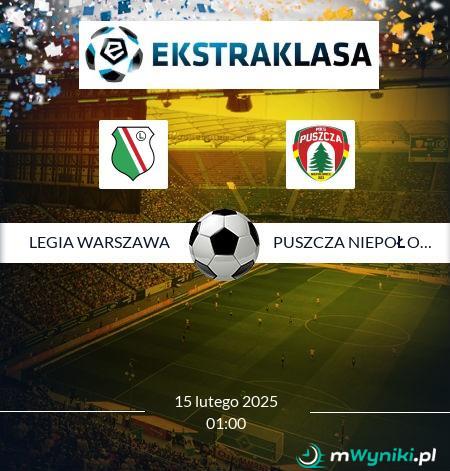 Legia Warszawa - Puszcza Niepołomice